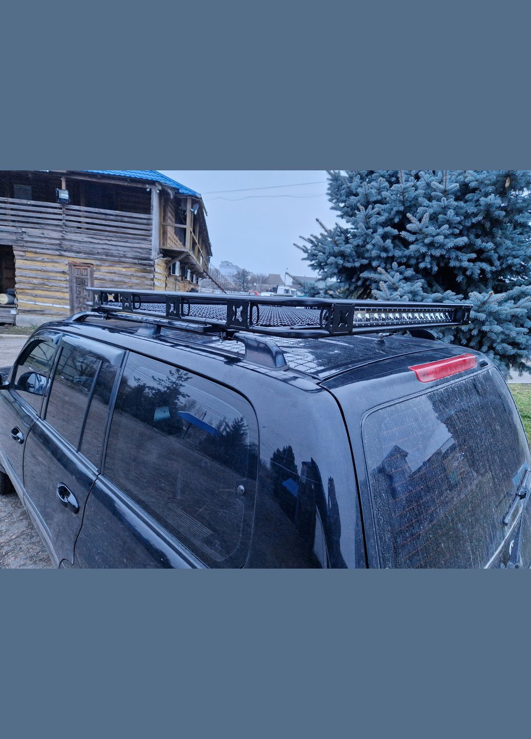 Універсальний багажник, кошик на дах автомобіля Toyota Land 100 Cruiser Tucson (348334766)