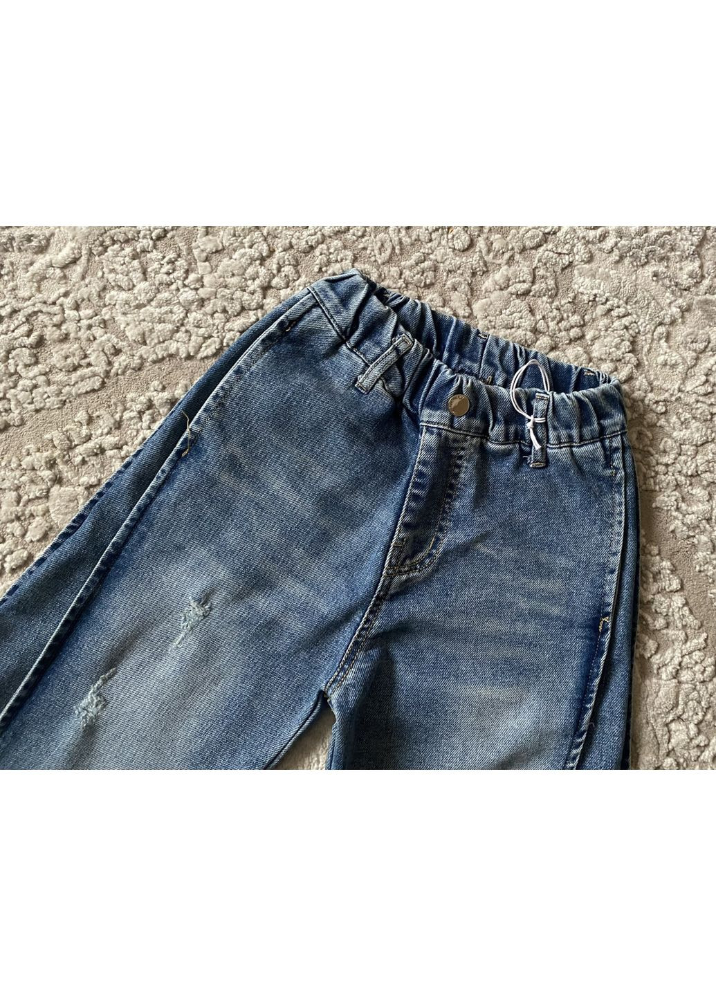 Демісезонні джинси палацо для дівчинки 110-140 No Brand (369735336)