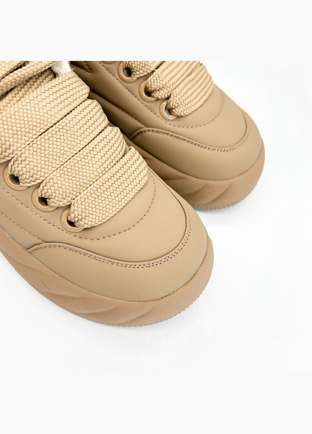 Кроссовки (р) Экокожа 0-1-1-AM-1034JM-1-20 Baderus бежевые зима (304214710)