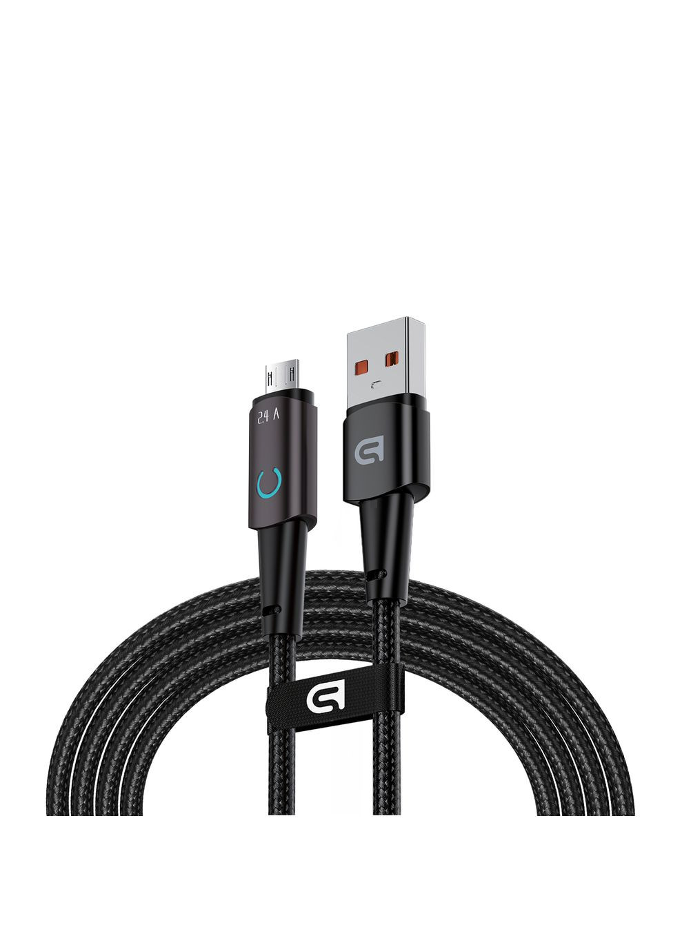 Кабель ATAM USB Type A to micro USB 12W 1,2m Black (ARM75866) ArmorStandart (303829550)