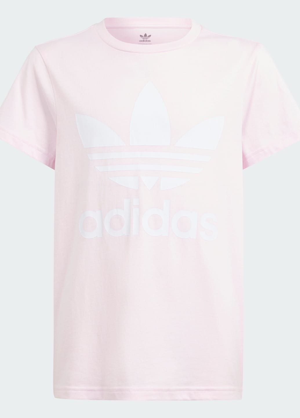 Рожева демісезонна футболка trefoil adidas