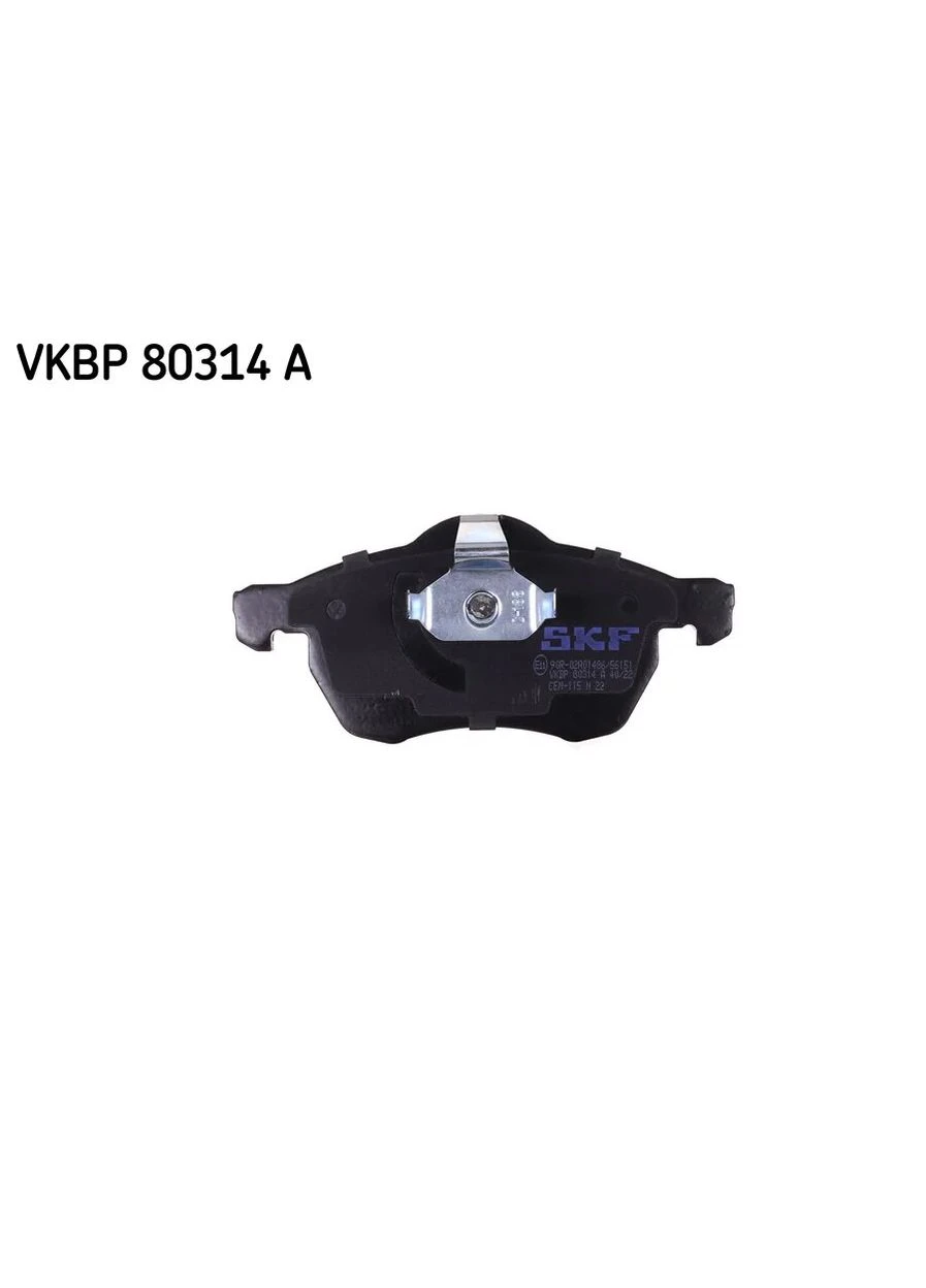 Колодки тормозные дисковые (комплект 4 шт) SKF (374506960)