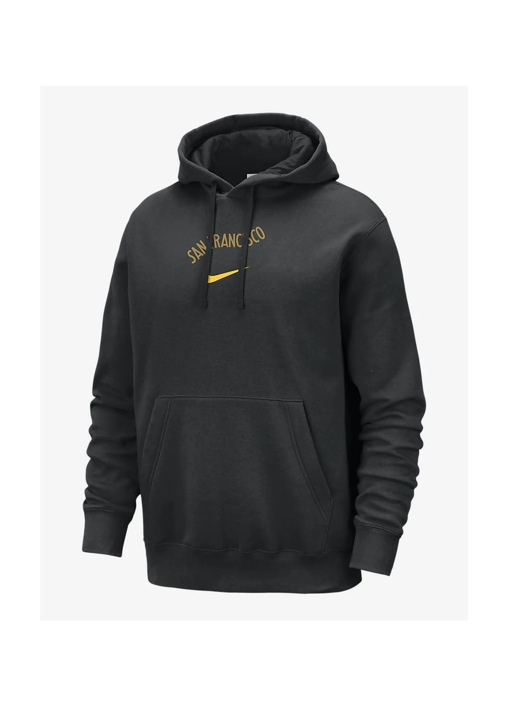 Худі чоловіче Nba Golden State Warriors Club Fleece City Edition Black Nike (364662476)