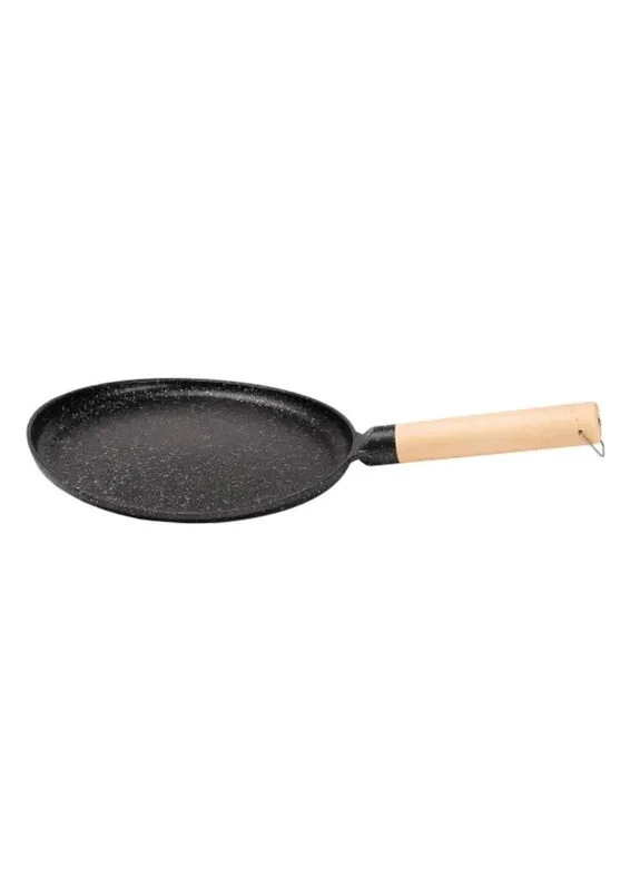 Сковорода для млинців Ø 23.5 см кругла чорна HP39579B Breakfast (378265882)