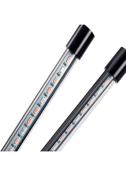 Фитолампа для домашних растений светодиодная с таймером гибкая LED 30вт на 3 светильника Supretto (308068371)