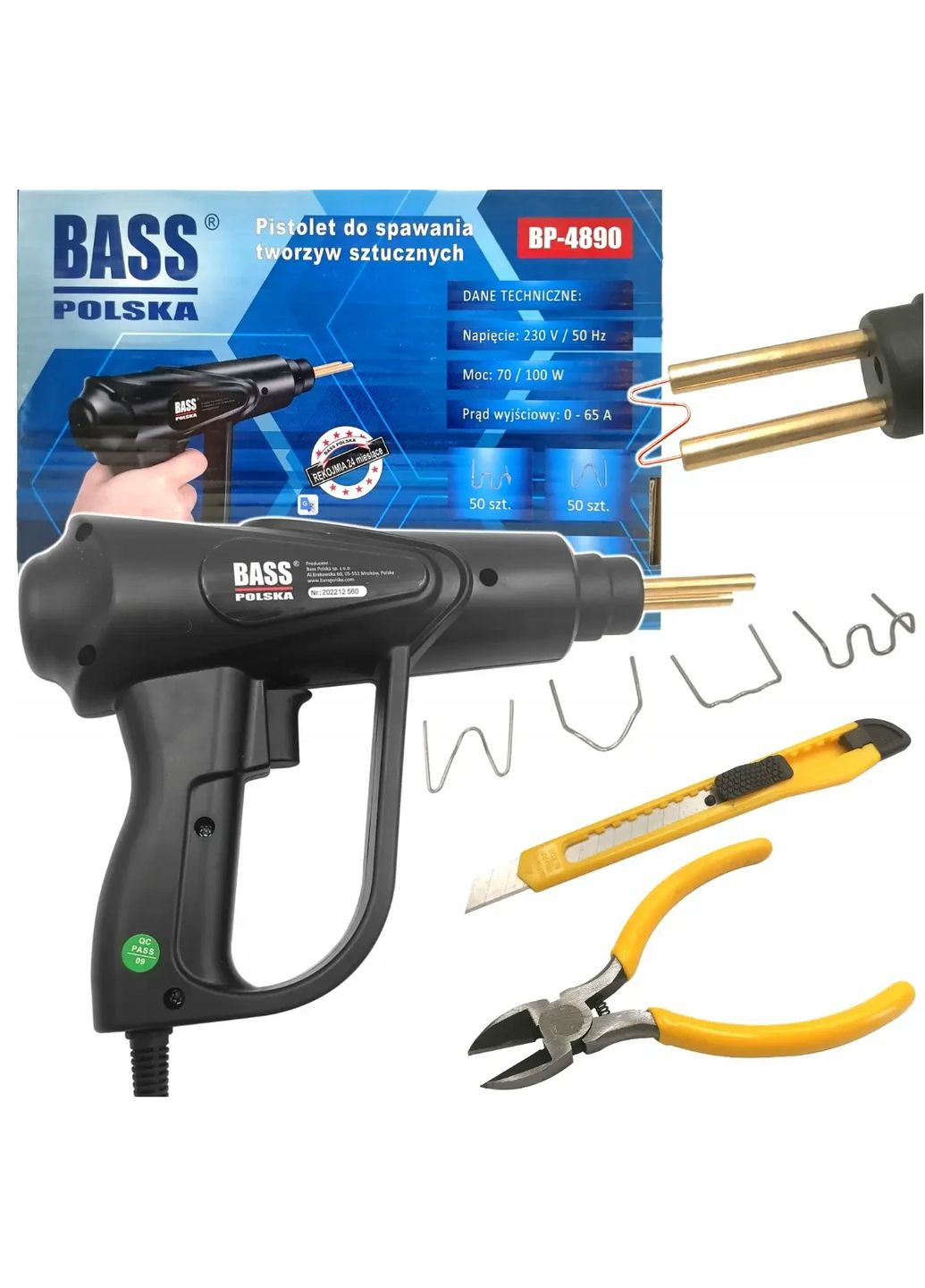 Апарат для зварювання пластику 4890 Bass Polska (368698304)