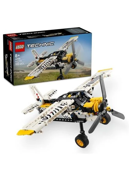 Technic Конструктор Буш-літак 333 деталі 26х14х9 см Пластик Мультиколір Lego (397868982)