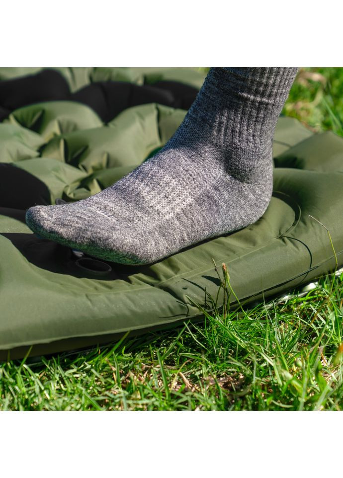 Матрац подвійний CNK2550WS019, 65 мм, із вбудованою помпою, зелений (A-034642) Naturehike (368994430)