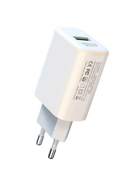 Зарядное устройство L85 18W + кабель microUSB White (XOL85m-WH) XO (316552435)