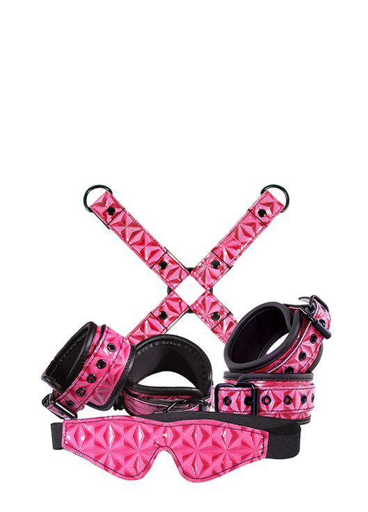 Комплект для зв'язування SINFUL BONDAGE KIT PINK Ns Novelties (297131864)