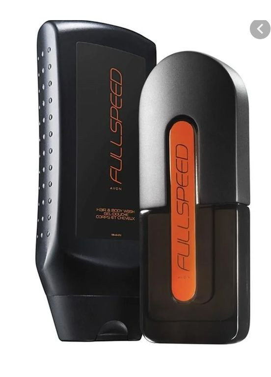 Набір для нього Full Speed (помаранчевий) 2 в 1 з гелем для душу Avon (316450413)