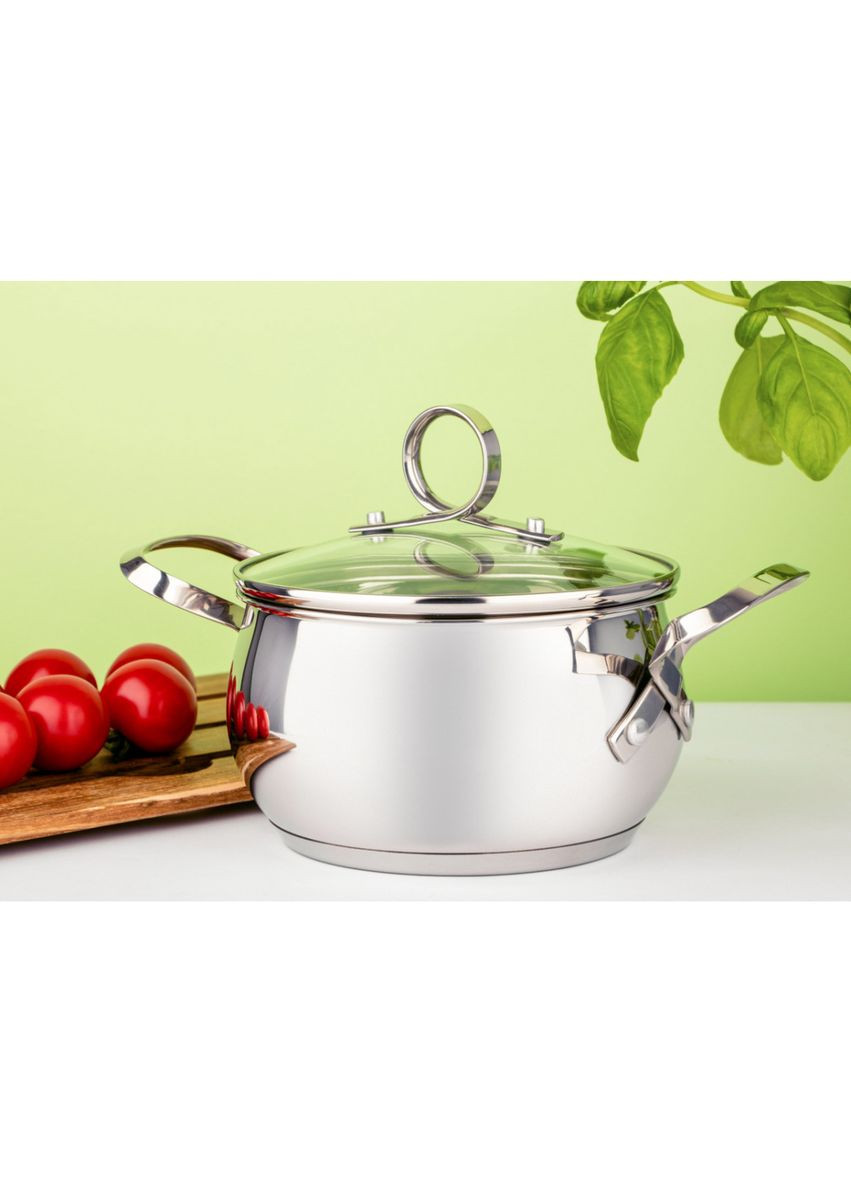 Каструля Basil PR-1200-16 16 см 2.2 л Pepper (348133531)