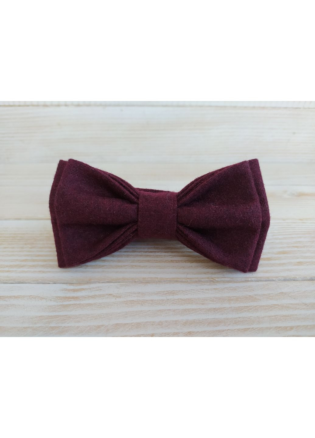 Галстук бабочка вишневая однотонная с нагрудним платком Major Style (366036887)