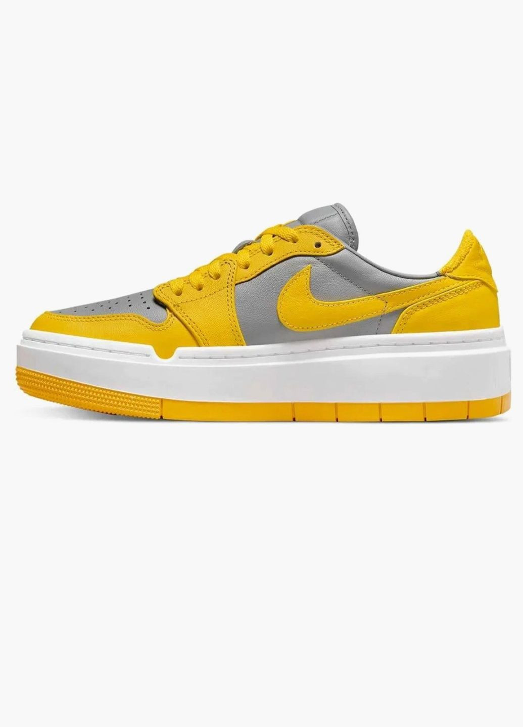 Кроссовки женские Air Jordan 1 Elevate Low Yellow/Grey Dh7004-017 Nike жёлтые (333651833)