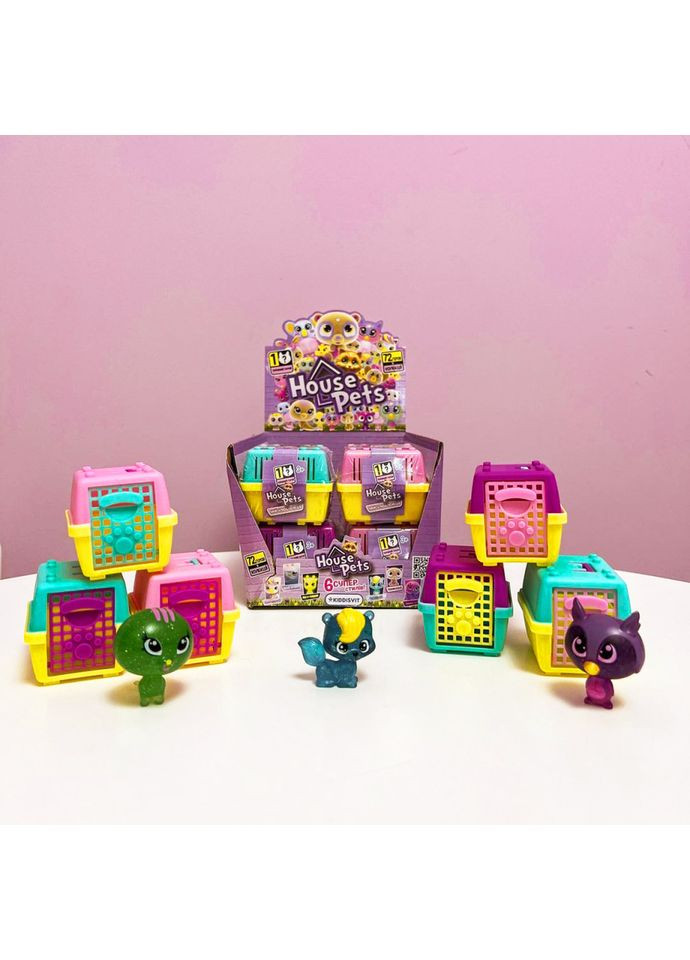 Колекційна фігурка-сюрприз Мій улюбленець 1065 з перенесенням House Pets (365642010)