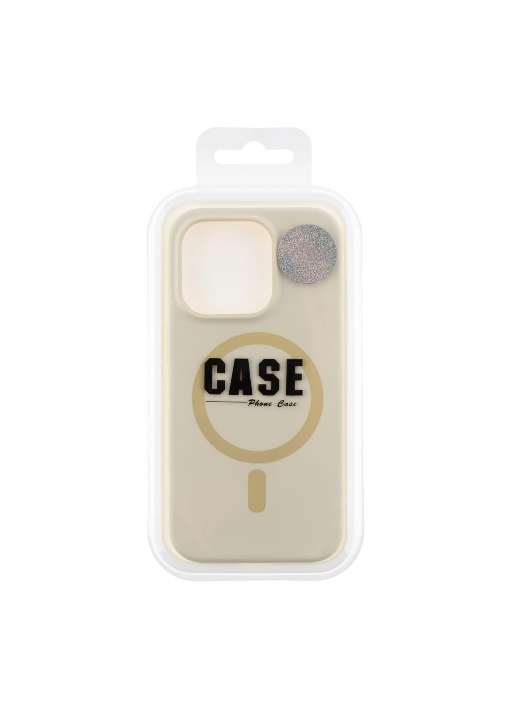 Чехол Glow Silicone Case with Magsafe для iPhone 15 Pro Цвет Antique white No Brand Apple iPhone 15 Pro 2023 (336148717)