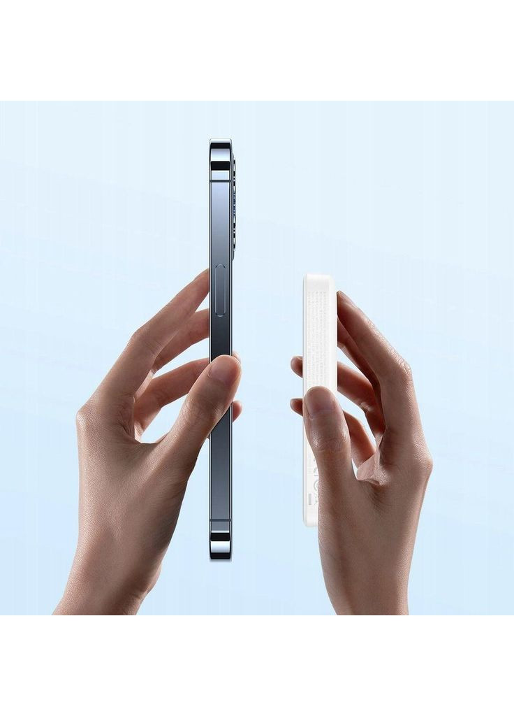 Магнітний портативний павербанк з бездротовою зарядкою Magnetic 20W 6000mAh для iPhone Baseus (349824384)