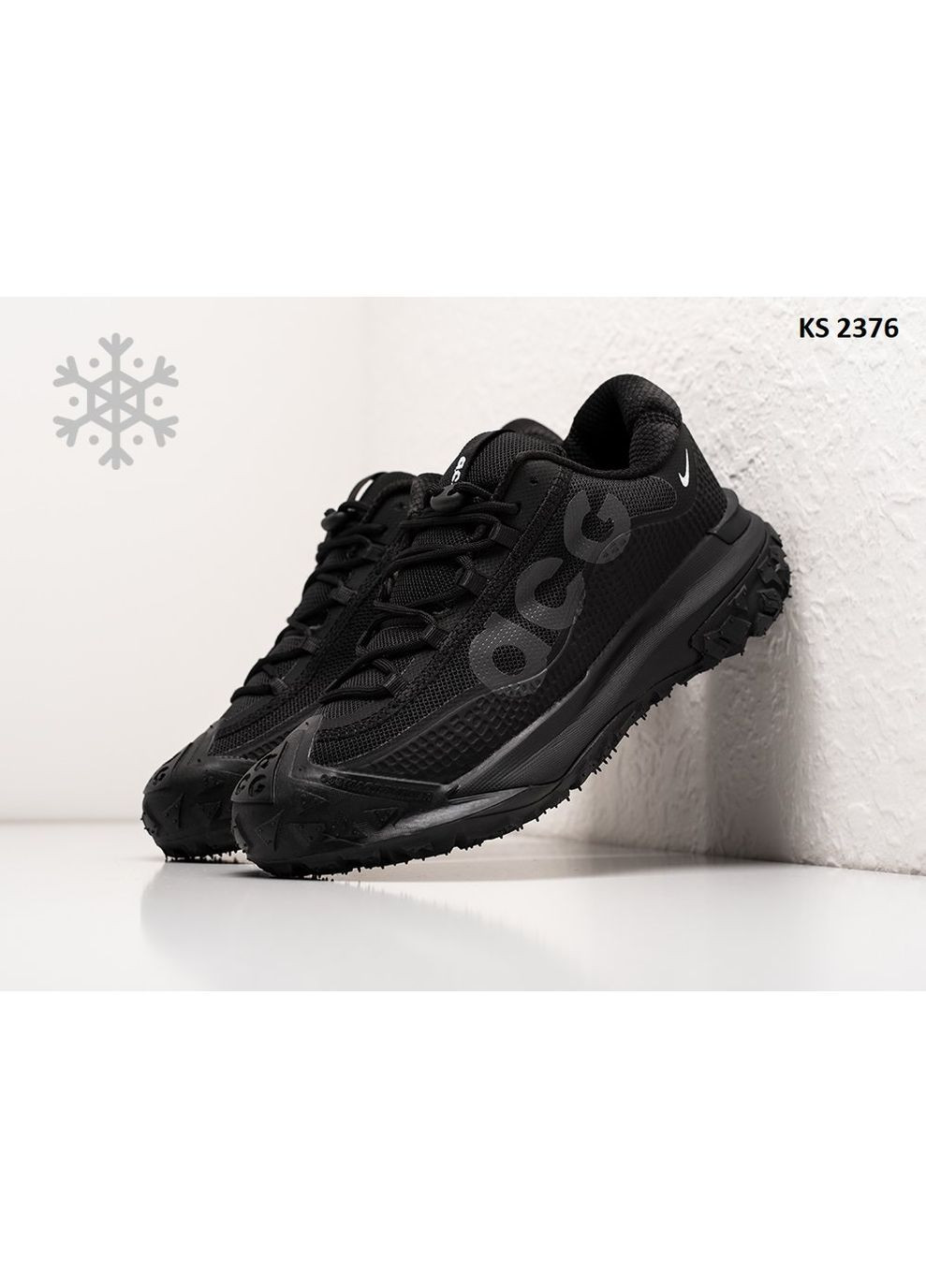 КРОССОВКИ ЖЕНСКИЕ NIKE ACG MOUNTAIN FLY 2 LOW BLACK НАЙК АСЖ МАУНС ФЛАЙ No Brand чёрные демисезоны (367177081)