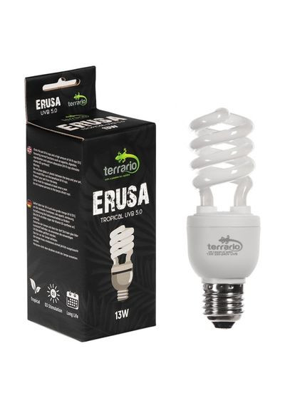 Люминесцентная лампа UVB Erusa Tropical 5.0 для рептилий, 13W Terrario (327433148)