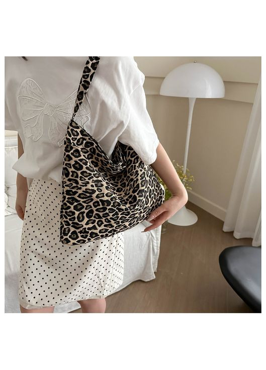 Леопардова бежева сумка КиП (308791689)