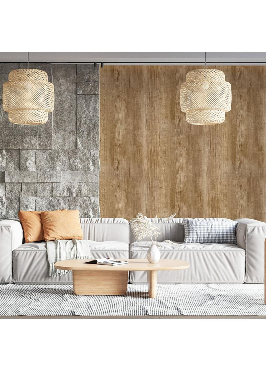 Самоклеюча вінілова плитка в рулоні 600х3000х2мм Ясен (1002-7-матовий) SW-00001177 Sticker Wall (353968010)