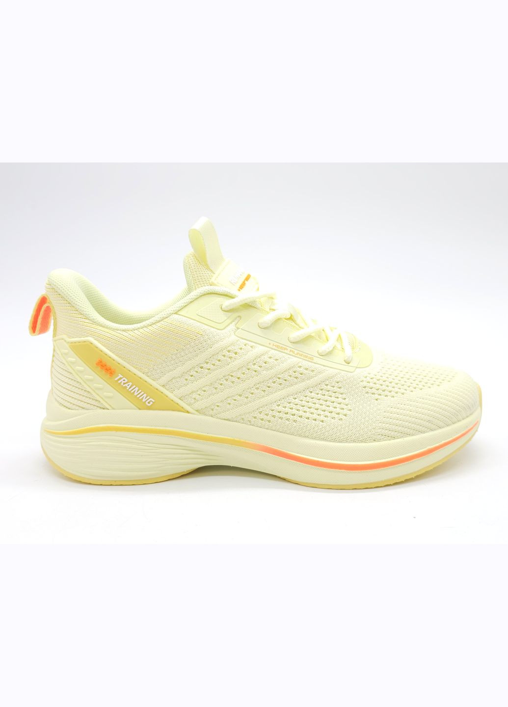 Желтые всесезонные женские кроссовки желтые текстиль bs-18-1 23,5 см (р) Baas