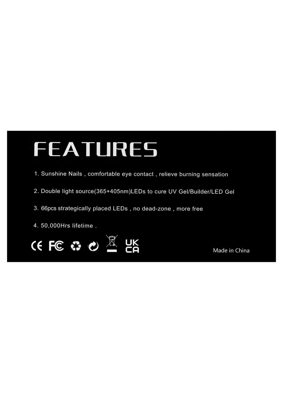 Манікюрна лампа для сушіння гель-лаку X15 UV+LED Max 280 W Sun (302728351)