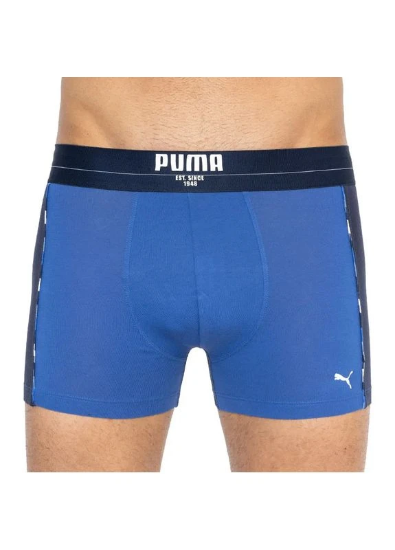 Труси-боксери бавовна синій 2 пари Puma PUMA STATEMENT BOXER 2P (398536067)