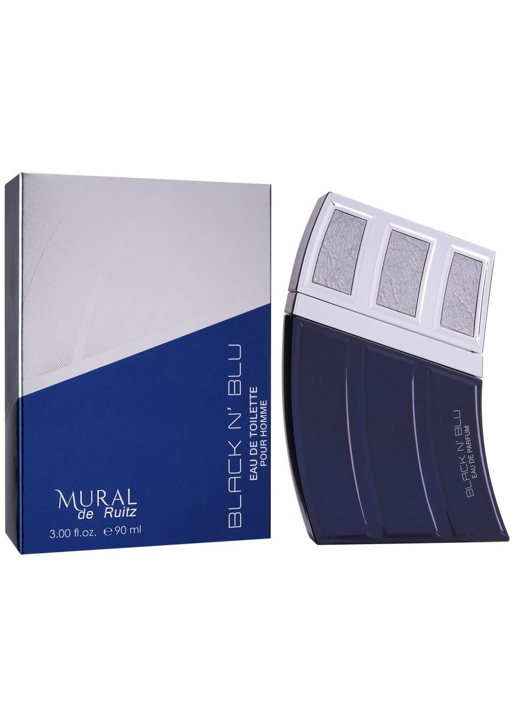 Туалетна вода чоловіча Mural Black n Blu 100 мл Mural De Ruitz (328263720)