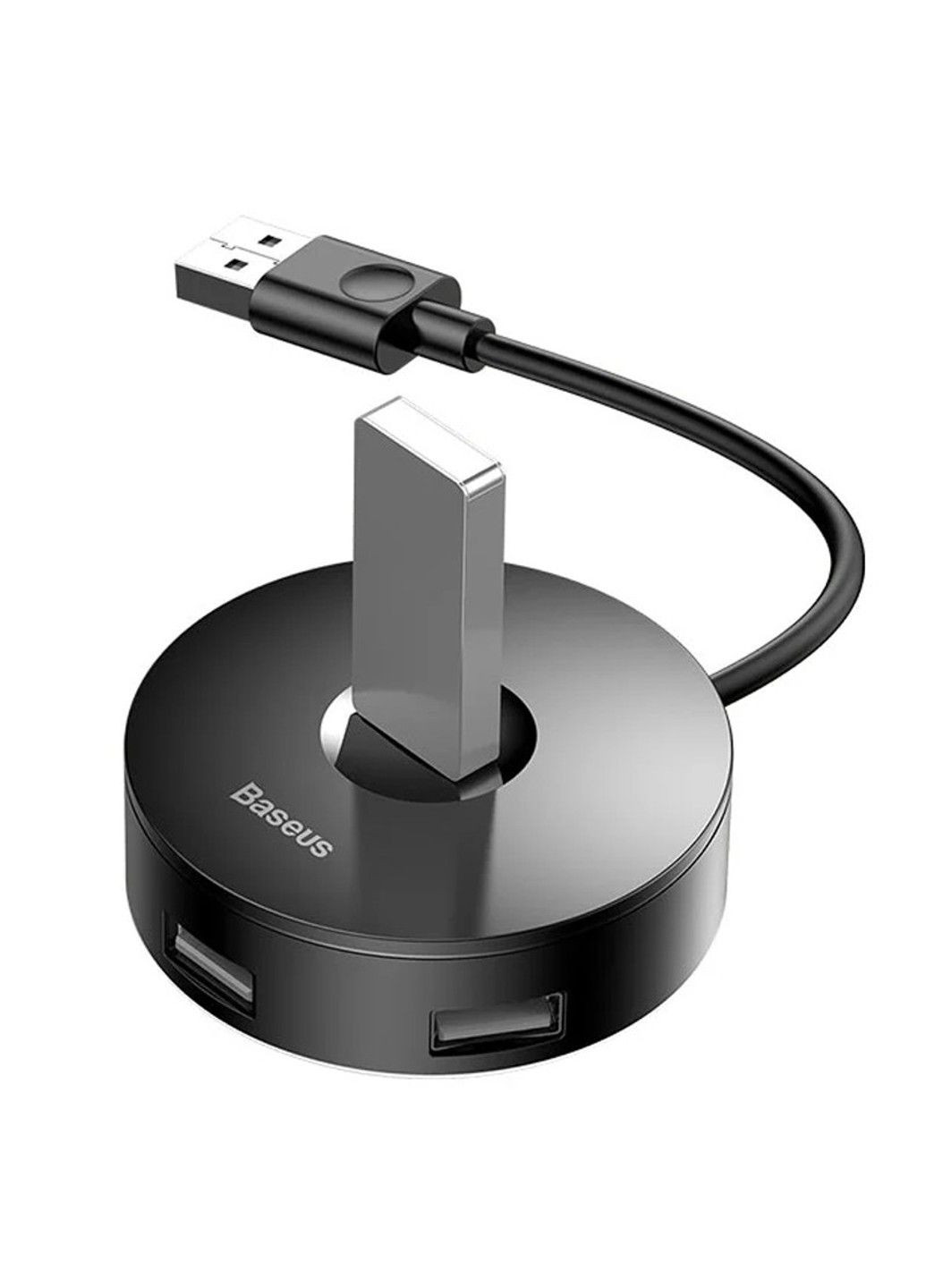 Перехідник HUB Round Box USB to USB 3.0 + 3USB 2.0 (1m) (CAHUB) Baseus (291879081)