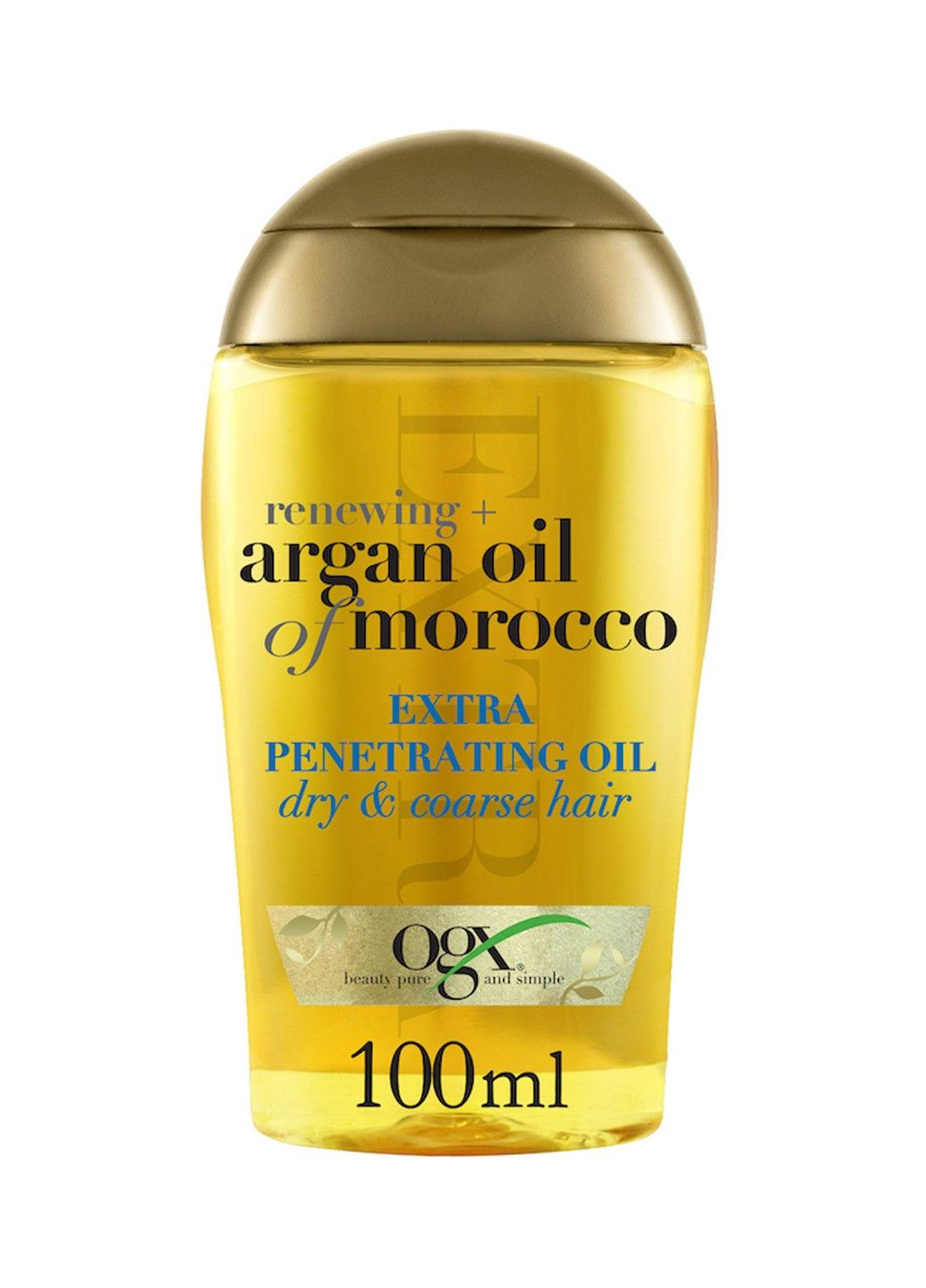 Масло для волос Argan Oil Of Morocco Глубокое восстановление аргановое 100 мл OGX (278048859)