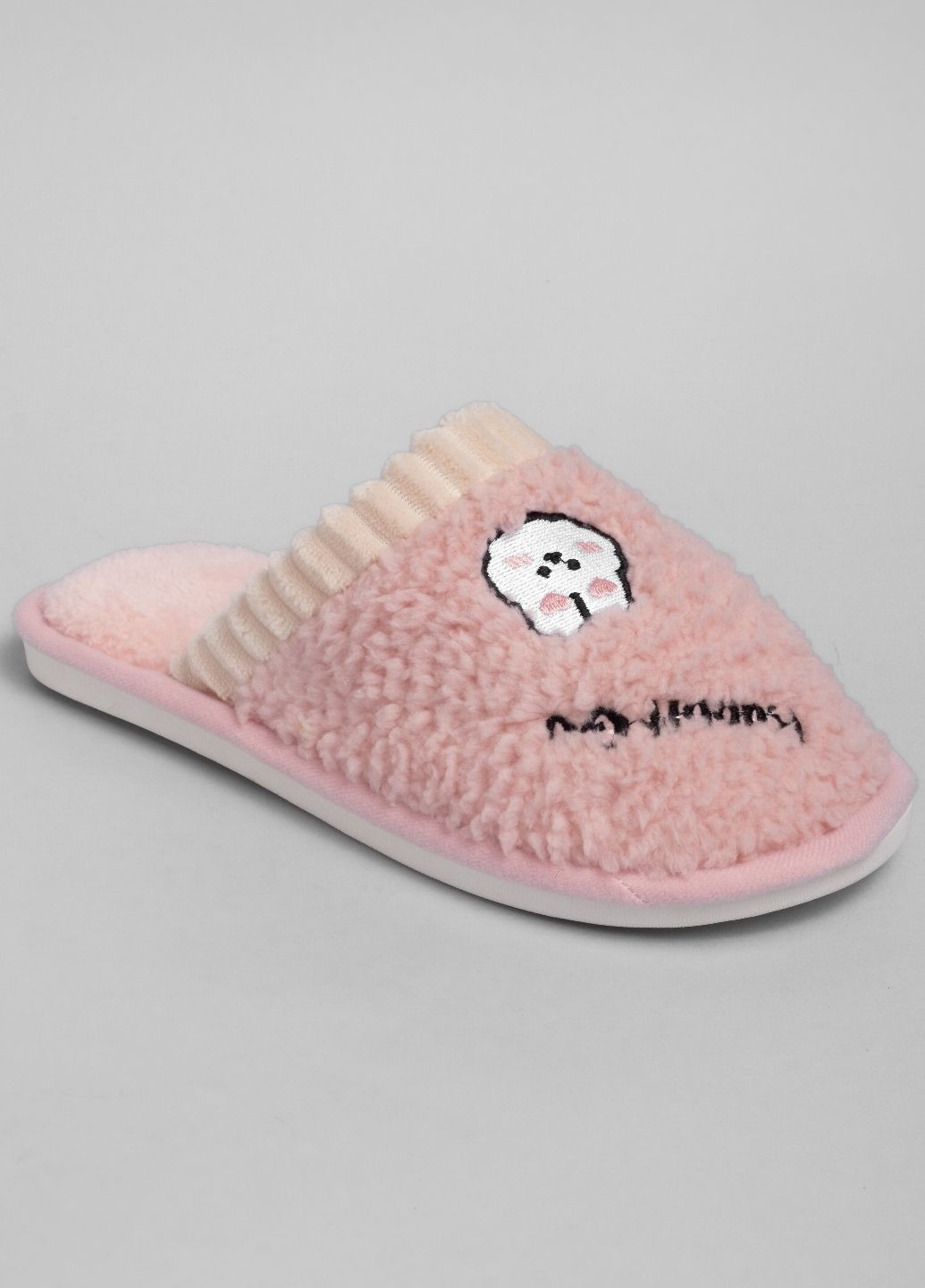 Розовые тапочки женские pt617 розовые 342419 Power