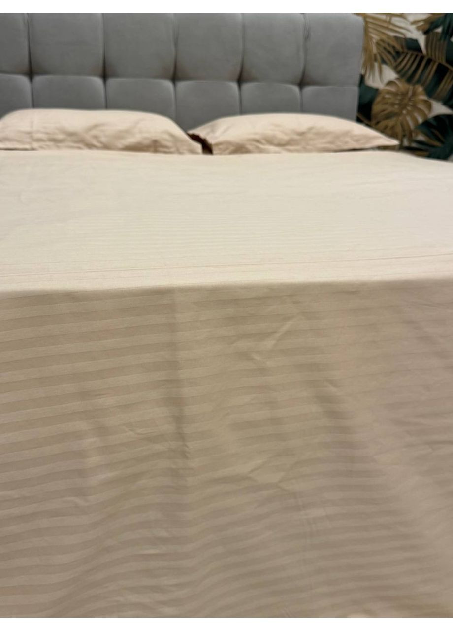 Комплект постельного белья полуторный No Brand страйп (370864784)