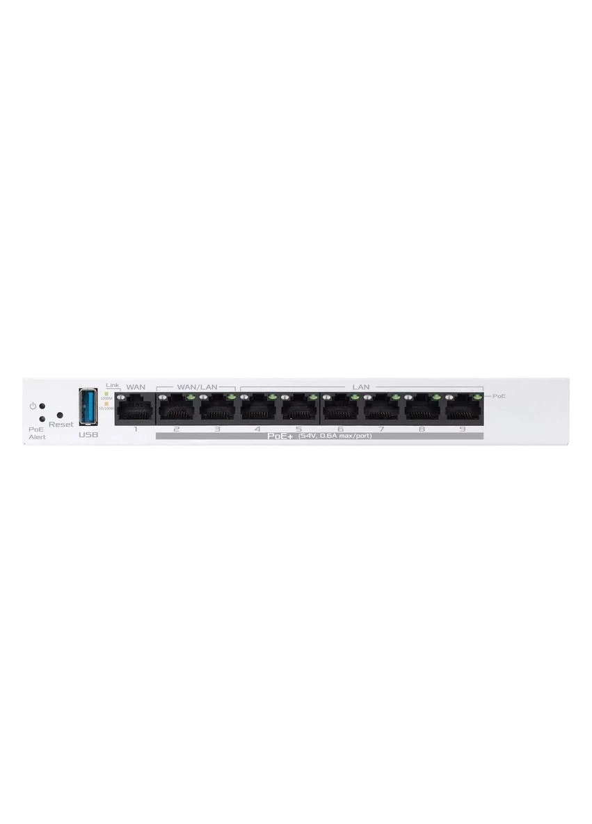 Маршрутизатор ExpertWiFi EBG19P 8xGE LAN (8xPoE), 1xGE WAN, 1xUSB 3.2, 123W, BT Asus (393458022)