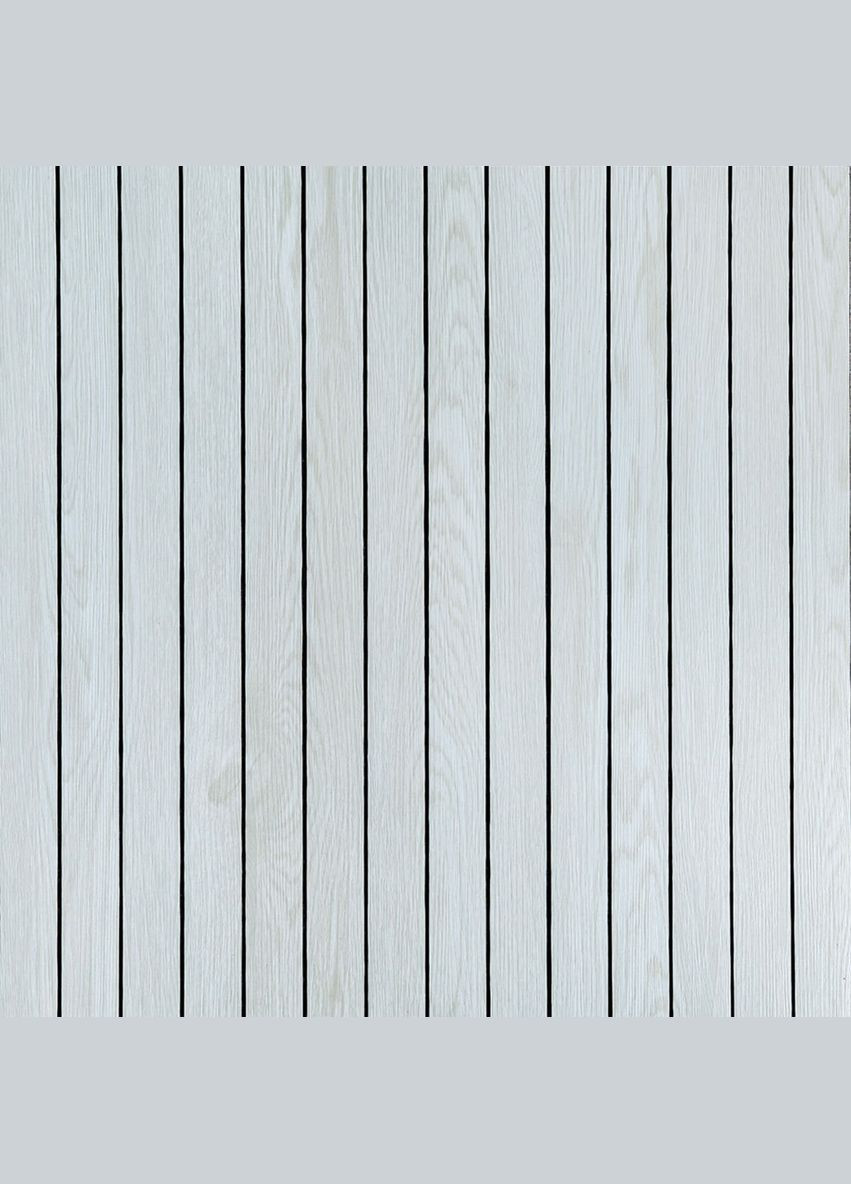 Покриття вінілове самоклеюче 3D рейки 600х600х2,8мм Скандинавський дуб SW-00002194 Sticker Wall (370441419)