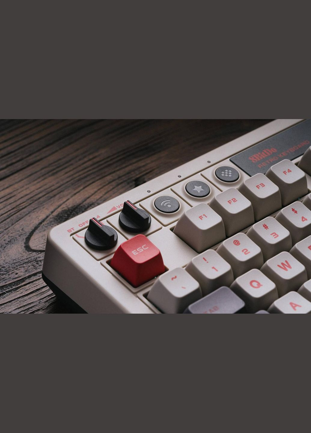 Механическая беспроводная Ретро клавиатура Retro Mechanical Keyboard 8BitDo (313867793)