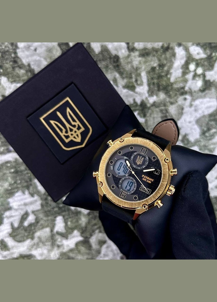 017GDBK Тризуб золото Gold-Black. Patriot (372946601)