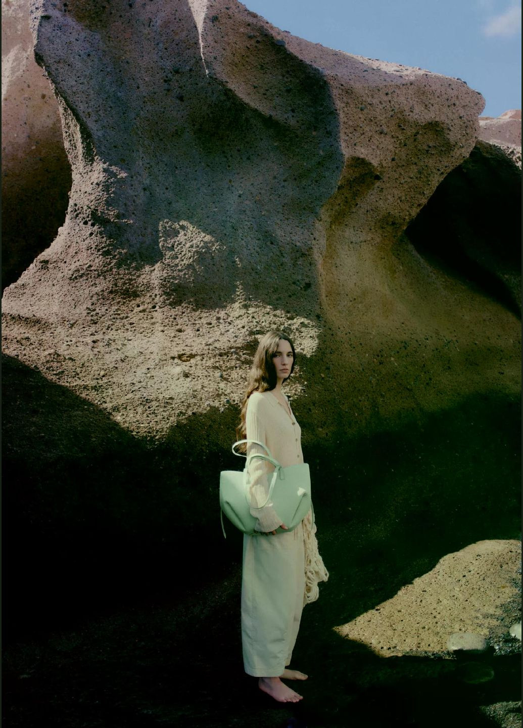 Сумка женская Polene Cyme Maxi Белый No Brand (335013517)