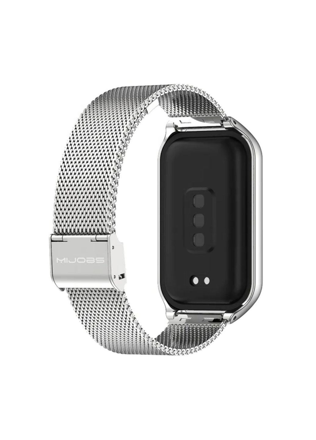 Ремешок металлический Milan для фитнес браслета Xiaomi Smart Band 9 Active - Silver MiJobs (332994333)
