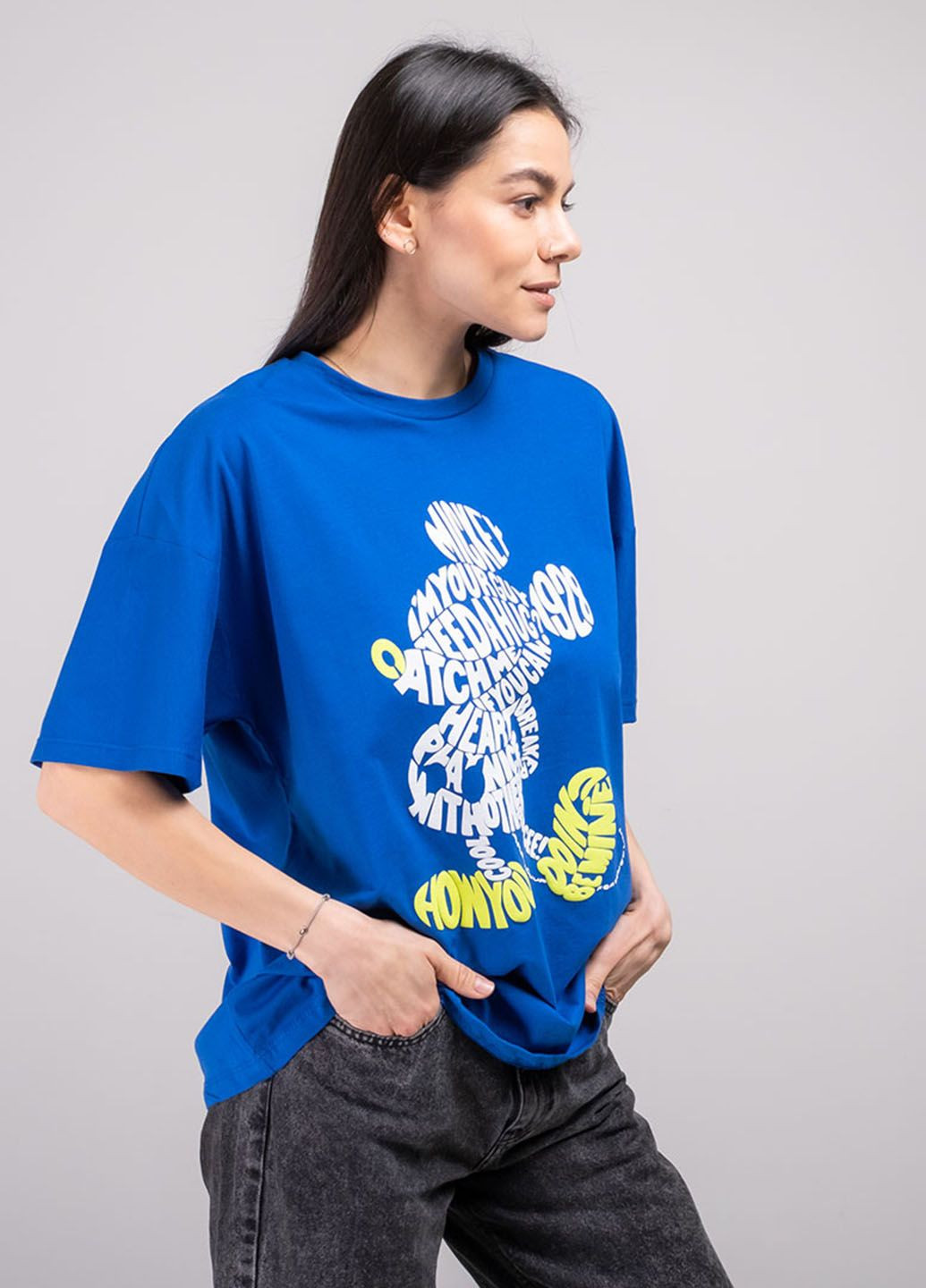 Синяя летняя футболка Power