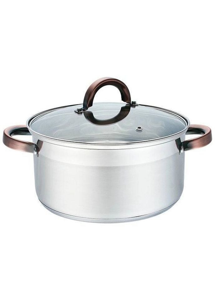 Кастрюля с крышкой MR-3518-28 8 л 28 см Maestro (335972045)