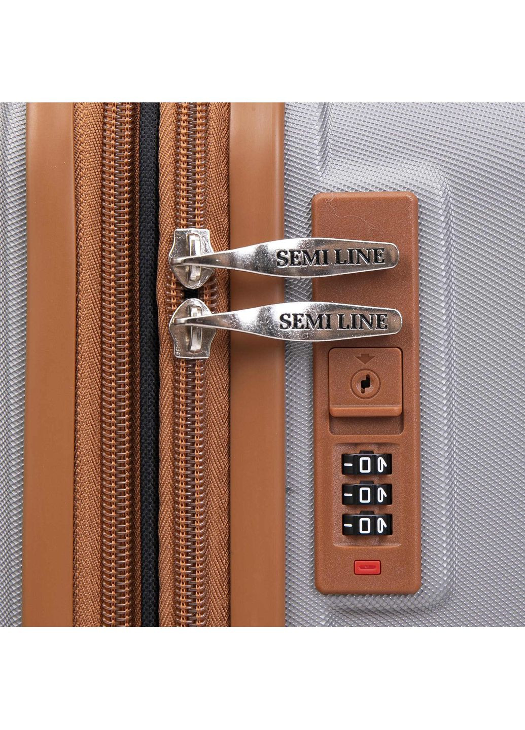 Чемодан большой 28" (L) ABS-Plastic Light Grey (T5849-3) Semi Line (352690807)