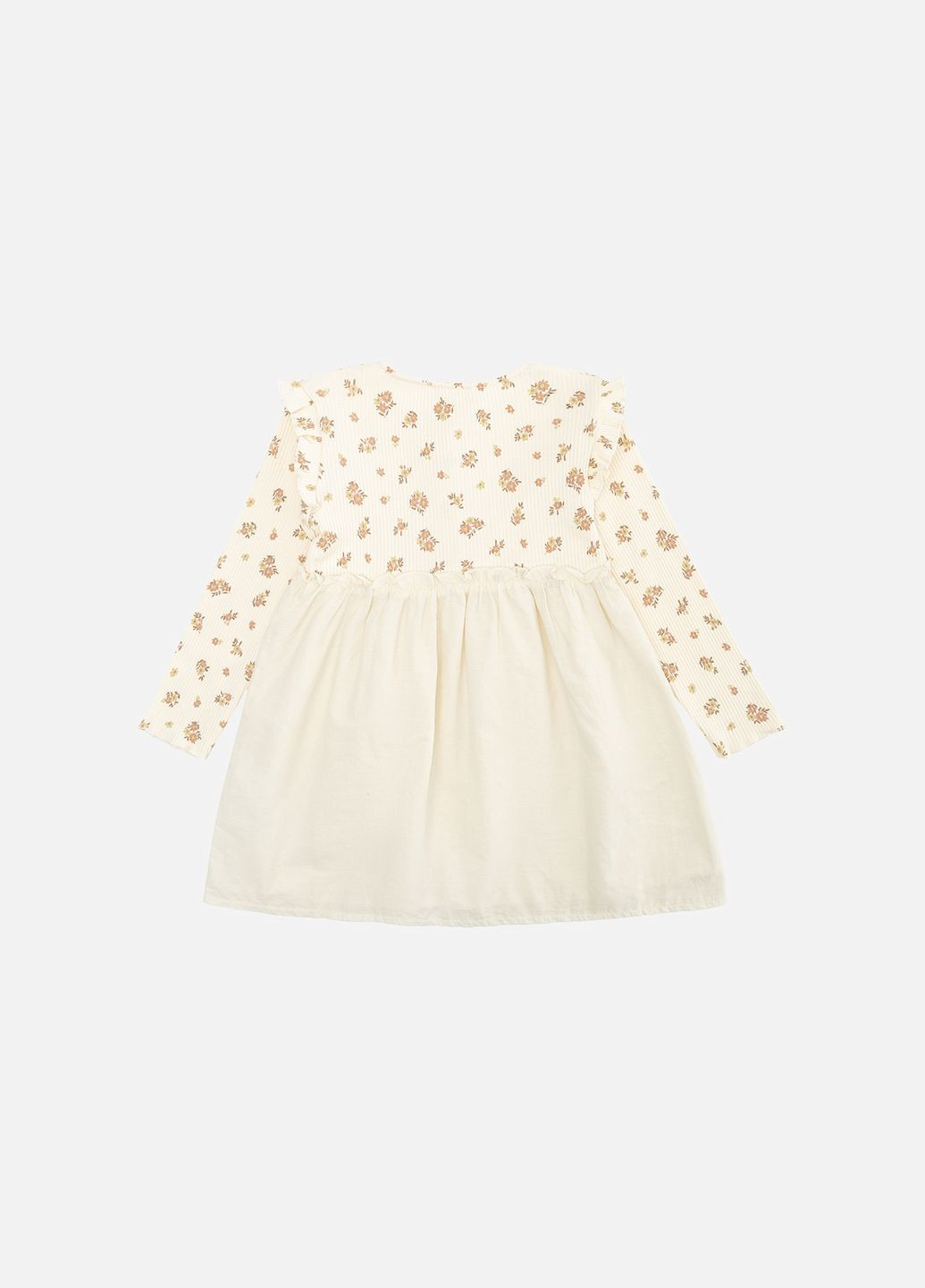 Молочное платье для девочки цвет молочный цб-00241843 BREEZE GIRLS-BOYS (297059970)