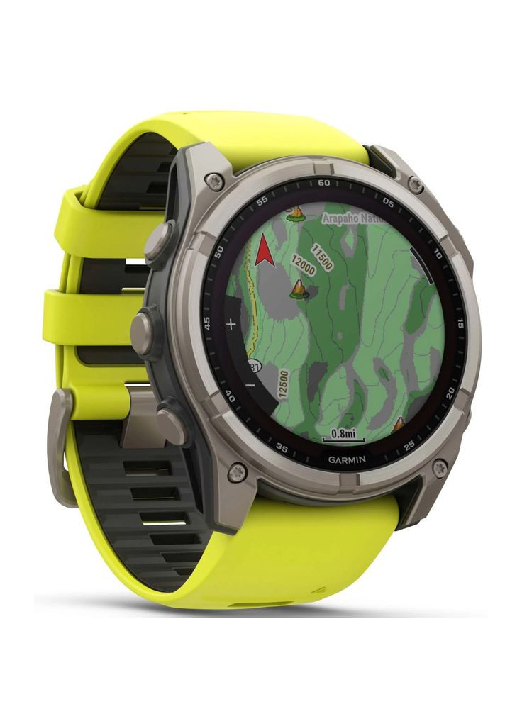 Смарт-часы fenix 8 51mm,Saph Solar, BareTi/Graphite,AmpYe/GrphBnd (m452339) Garmin fenix 8 51mm,Saph Solar, BareTi/Graphite,AmpYe/Grp (366562197)