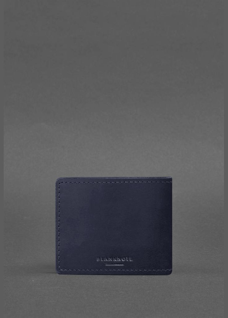 Кожаная обложка для удостоверения министерства обороны темно-синяя Crazy Horse (A-027967) BlankNote (329186792)