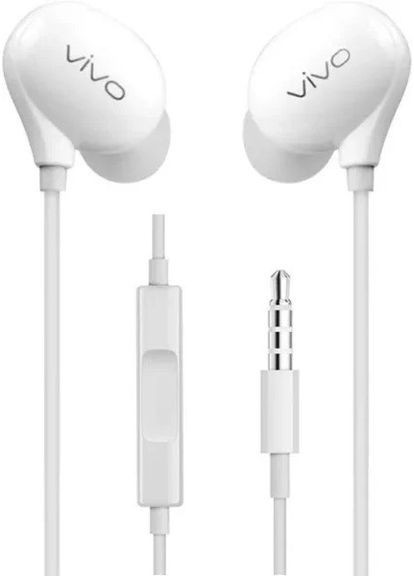 Навушники дротові XE710 3.5mm білі Vivo (371632312)