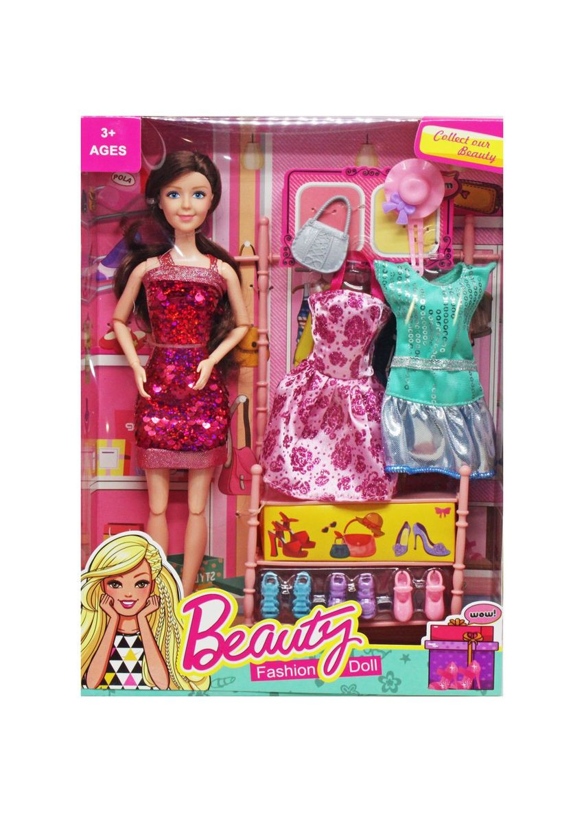 Кукла с гардеробом "Fashion doll" (вид 3) MIC (292252465)
