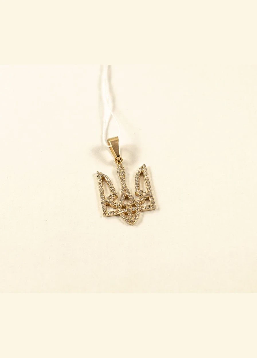 Подвеска трезуб с камнями 6174 Maxi Silver (337132964)