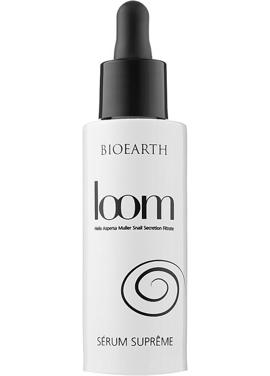Сыворотка для лица, с экстрактом слизи улитка Loom Supreme Serum 30ml (501827-8026) Bioearth (368665079)