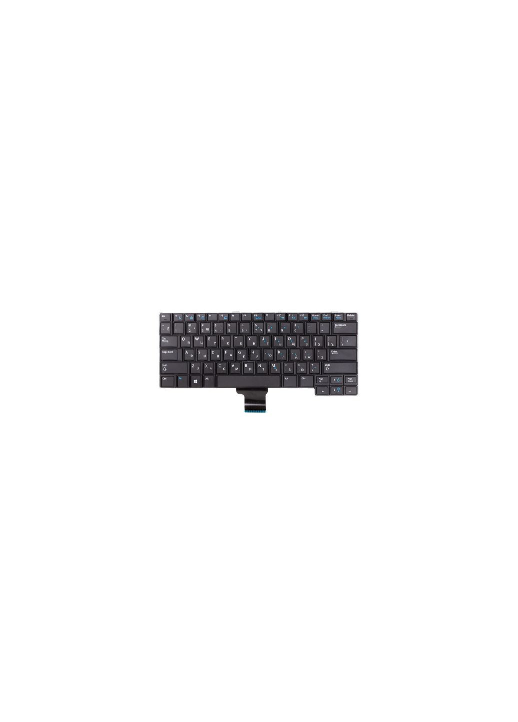 Клавиатура ноутбука (KB312924) Dell latitude e7240/e7440 черн (276708049)